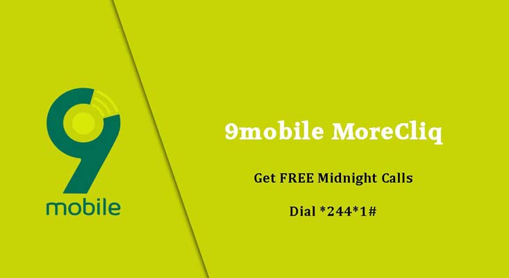 9mobile Images - 9mobile MoreCliQ Free midnight calls