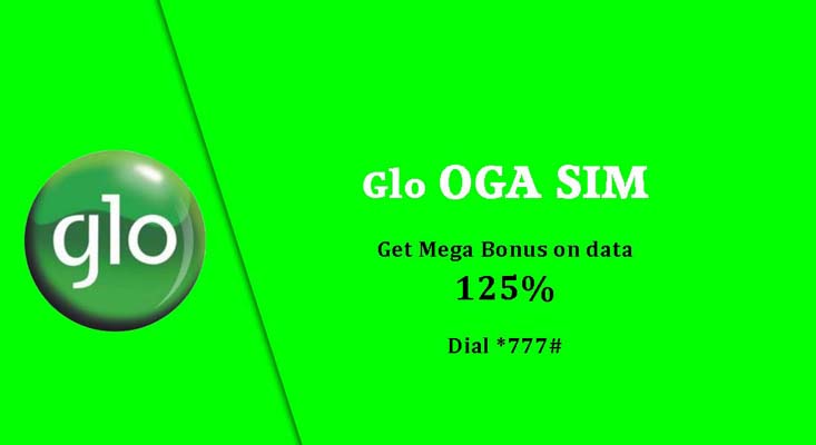 Globacom images - Glo oga sim to get 125 percent bonus on glo data