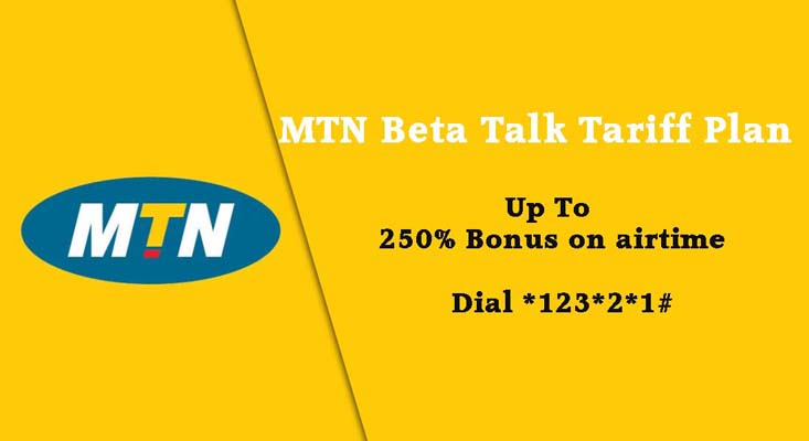 MTN images - Beta Talk with 250 percent bonus