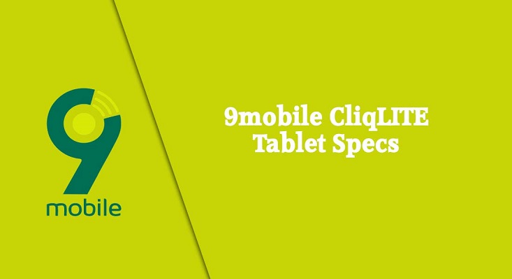 9mobile Images - 9mobile cliqlite tablet specs